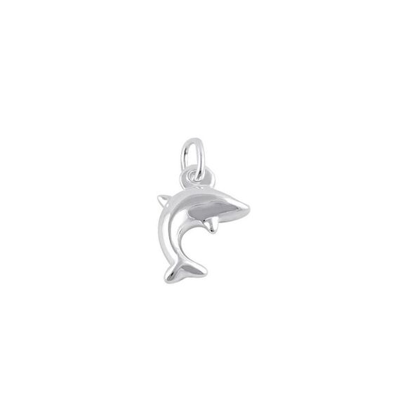 Sterling Silver Dainty Dolphin Necklace Bracelet Pendant New - Picture 2 of 3